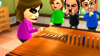 Wii Party U Minigames - William Vs Barry Vs Polly Vs Joost (Hardest Difficulty)