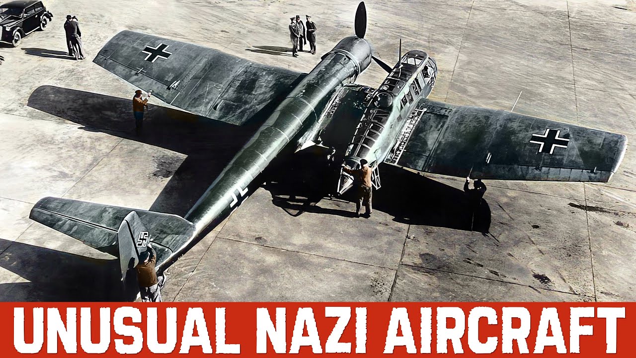 Cutting-Edge German Aircraft Of WW2 | COMPLETE SERIES | Messerschmitt Me 323 Gigant And More