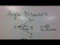 Exploring Angle Bisectors and Their Applications