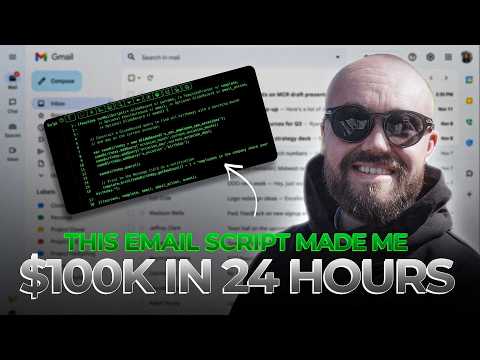 This Email Script Made Me $100k in 24 Hours (Copy & Paste It)