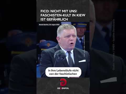Fico: Nicht <strong>mit</strong> uns! Faschisten-Kult <strong>in</strong> Kiew ist gefährlich #Fico #Europa #Kiew #Ukraine #slovakia