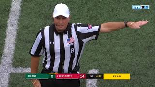 2018 - Tulane Green Wave at Ohio State Buckeyes in 40 Minutes