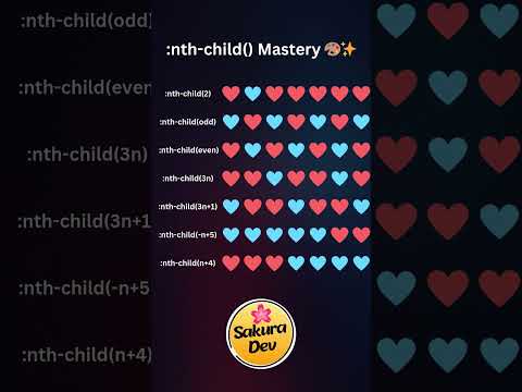 CSS nth child #programming #css