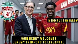 John Henry to Welcome Jeremy Frimpong as Liverpool Complete Signing