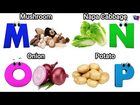 Vegetables ABC Song for Kids | Phonics for Kids | Alphabet Letters for Kids @Kidsfuna2zTV