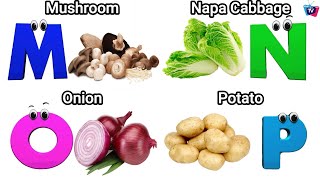 Vegetables ABC Song for Kids | Phonics for Kids | Alphabet Letters for Kids @Kidsfuna2zTV