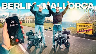 2200km mit KAWAQUE von Berlin nach Mallorca | Wir rufen die Polizei