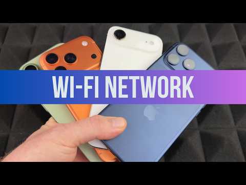Wi-fi Network iPhone 17, iPhone Air, iPhone 17e, iPhone 17 Pro, iPhone 17 Pro Max Set Up