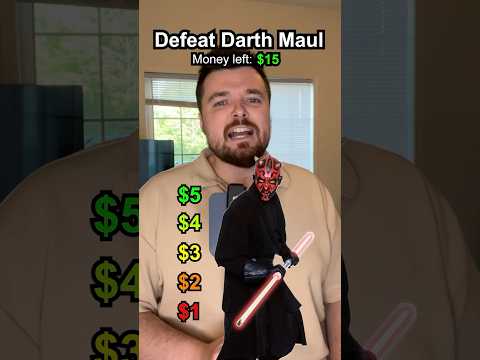 Spend $15 to Defeat Darth Maul! 💪🏼