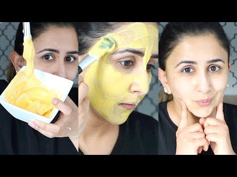 TURMERIC FACE MASK: FIGHT ACNE & HYPERPIGMENTATION, BRIGHTEN SKIN (Only 2 Ingredients!)