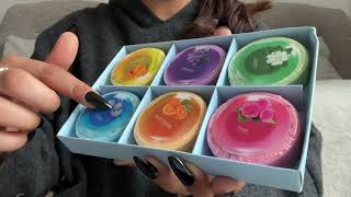 [ASMR] Tapping & Scratching On Bath Fizzers - Crumbling & Dropping On Mic Sounds 😴