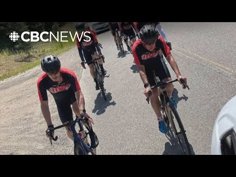 YouTube video thumbnail: Terry Fox’s Brother Rides Across Canada to Honour Marathon of Hope Legacy