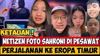 KETAUAN,.! NETIZEN UPLOAD FOTO SAHRONI TERBANG KE EROPA TIMUR,.! MAU LARI KEMANA RON,.!
