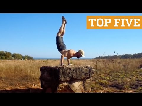 TOP FIVE: Street Workout, Gymnastics & Rubik's Cubing | PEOPLE ARE AWESOME 2016 Poster