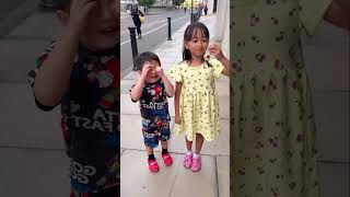 Baby brother cries after lollipop prank 😱🤣👶🏻❤️👧🏻