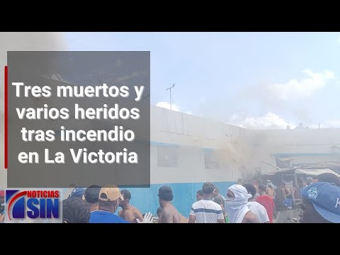Tres muertos y varios heridos tras incendio en La Victoria