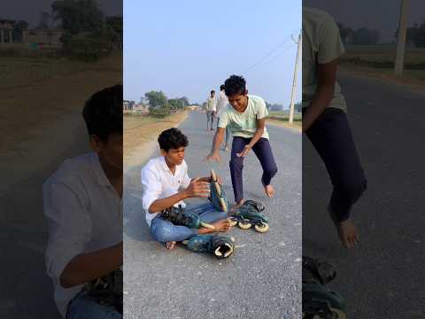 Hilarious Yet Risky Skating Stunts You Shouldn't Attempt🛼😱 #skating#skater#ytshorts #shorts#video