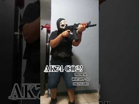 AK74 CO2! #bbgun #bigbang co2 réplica #airsoft #tijuana #mexicali #sanluisriocolorado armas de gas