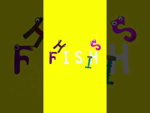 Fish | Learn to Read | #abcd