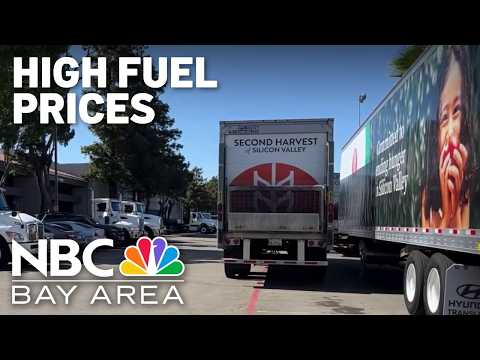 High fuel prices hit Bay Area food bank