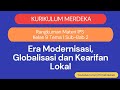 Globalization and Modernization Concepts