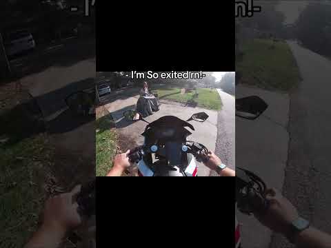 It’s the little things that make someone’s day ✅💜 #fyp #motorcycle #kindness #riding #biker
