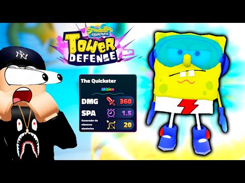 🎉Consigo a Bob Esponja Flash de Caracolas Mágicas en Bob Esponja Tower Defense