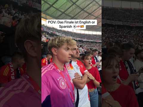 POV: Das Finale ist England vs Spanien