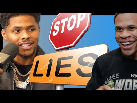 WTF LlES EXPOSED: SHAKUR STEVENSON FORCED TO ADMIT HE LIED & DIDNT SIGN CONTRACT TO FITE DEVIN HANEY