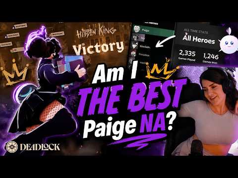 Am I THE BEST Paige NA? | Deadlock Gameplay with Goth Paige Mod