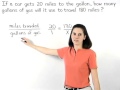 Understanding Proportions and Unit Ratios