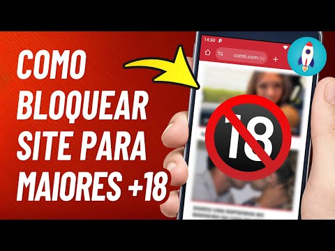 Como BLOQUEAR SITE Para MAIORES de 18 no Celular (2025)