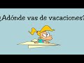 Vacation Destinations in Sections