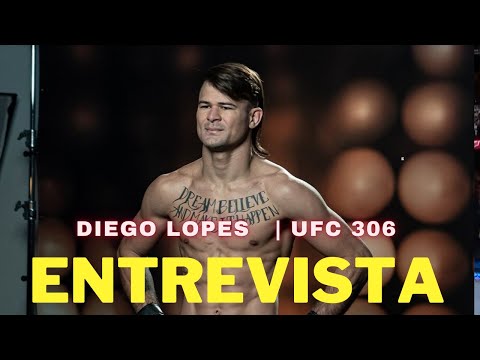 UFC 306 DIEGO LOPES: me ilusiona pelear conrra Ilia Topuria en España #diegolopes #iliatopuria