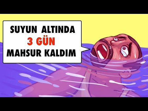 3 Gün Su Altında Hayatta Kaldım – Nasıl Olduğunu İnanamayacaksınız