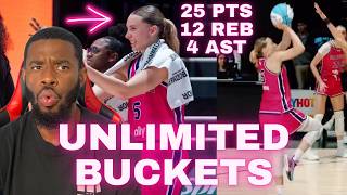 PAIGE BUECKERS COULDN'T BE STOPPED! 25 PTS 12 REB! Highlights vs Vinyl REACTION