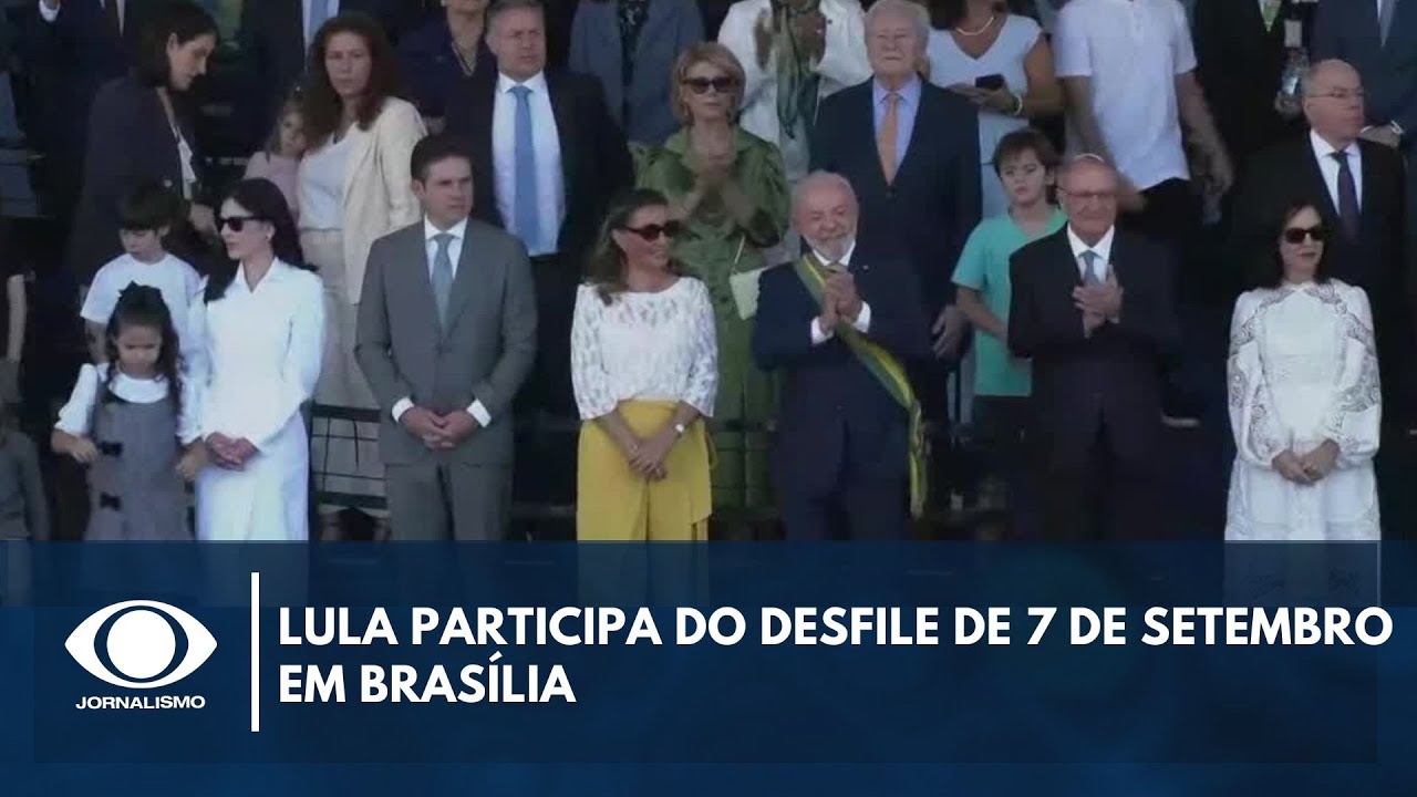 Lula participa do desfile de 7 de setembro em Brasília | Band Jornalismo