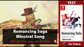 Vido-Test : [TEST / REVIEW] Romancing SaGa: Minstrel Song Remastered sur Switch !