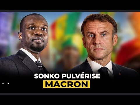 SUITE AU VERBIAGE DE MACRON, OUSMANE SONKO, PREMIER MINISTRE DU SÉNÉGAL LE RÉPRIMANDE COMME UN GAMIN