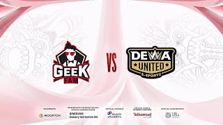 Geek Fam VS Dewa United MPL ID S12 PLAYOFFS | GEEK vs DEWA HIGHLIGHTS