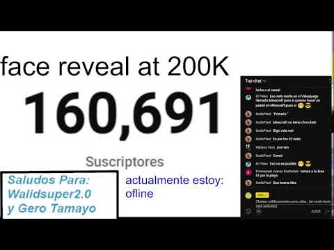 Hago face reveal a los 200K