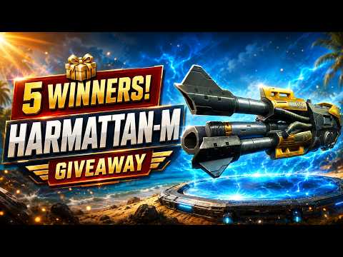 Win 5 Harmattan-M Weapons in War Robots — Giveaway Details