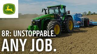 John Deere 8R 410 : Conçu pour une capacité de traction accrue