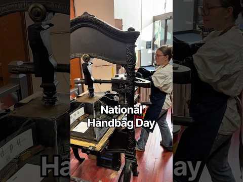Printing a handbag <strong>from</strong> the 1890s <strong>for</strong> National Handbag Day (October 10)
