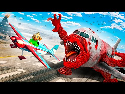 New PLANE EATER is following me... (Gmod Sandbox)