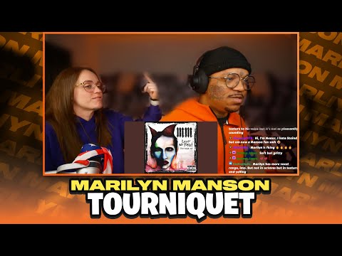 First Time Reacting to Marilyn Manson - Tourniquet (Official Audio)