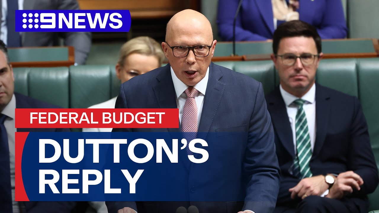 Albanese to Call Federal Election After Dutton’s Budget Reply | 9 News Australia