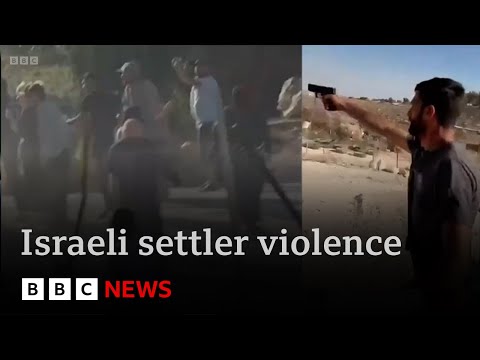 YouTube video thumbnail: Israeli Settlers Intensify Violent Campaign to Drive Out West Bank Palestinians