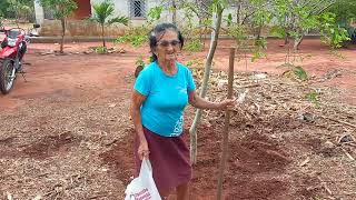 exemplo de vida minha vó com 79 anos trabalhando