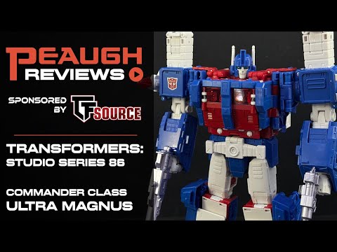 Video Review: Transformers Studio Series 86 - Commander Class ULTRA MAGNUS